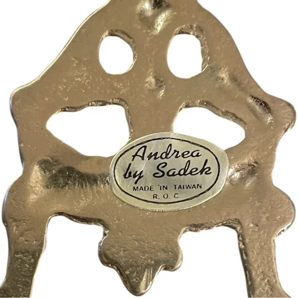 ✨Vintage Andrea by Sadek brass ornate display easel / plate stand. - Picture 7 of 7